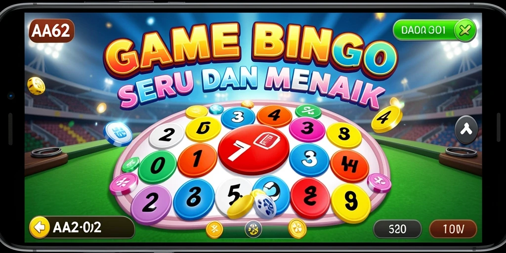 Gameplay seru Bingo di AA62 dengan teman-teman.