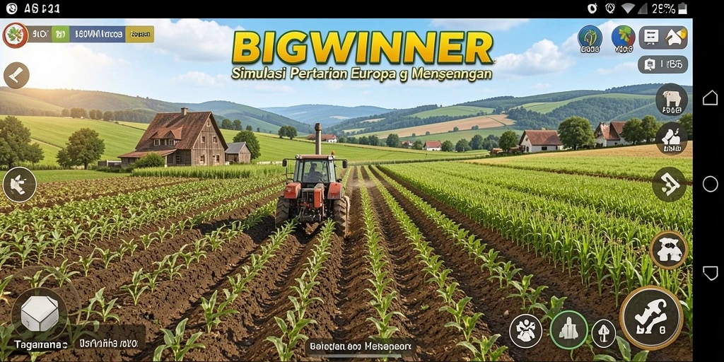 Tampilan menarik dari gameplay BIGWINNER yang seru dan interaktif.