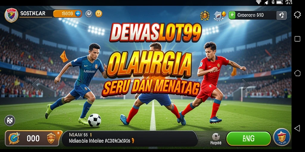 Tampilan gameplay seru DEWASLOT99 dalam olahraga yang menantang.