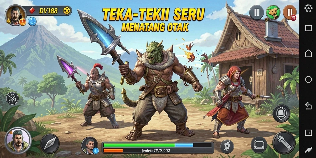 Tampilan gameplay DV188 yang menantang dan mengasyikkan.