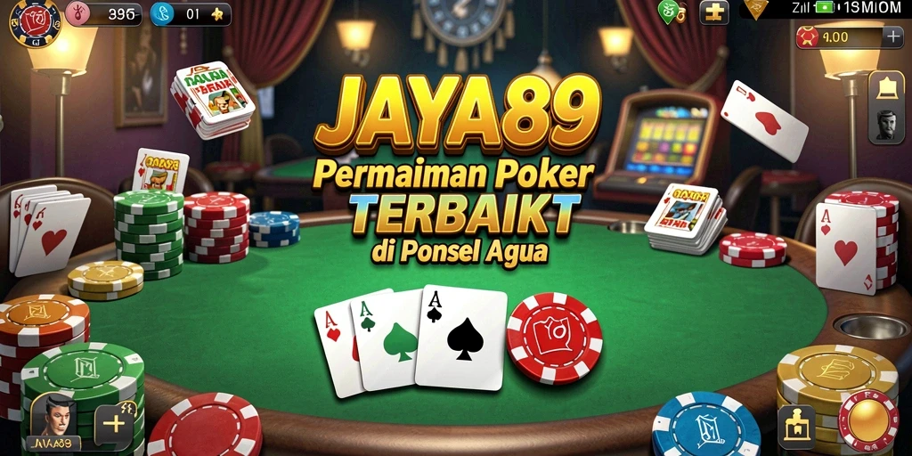 Tampilan menarik dari gameplay Poker JAYA89 yang mengasyikkan.
