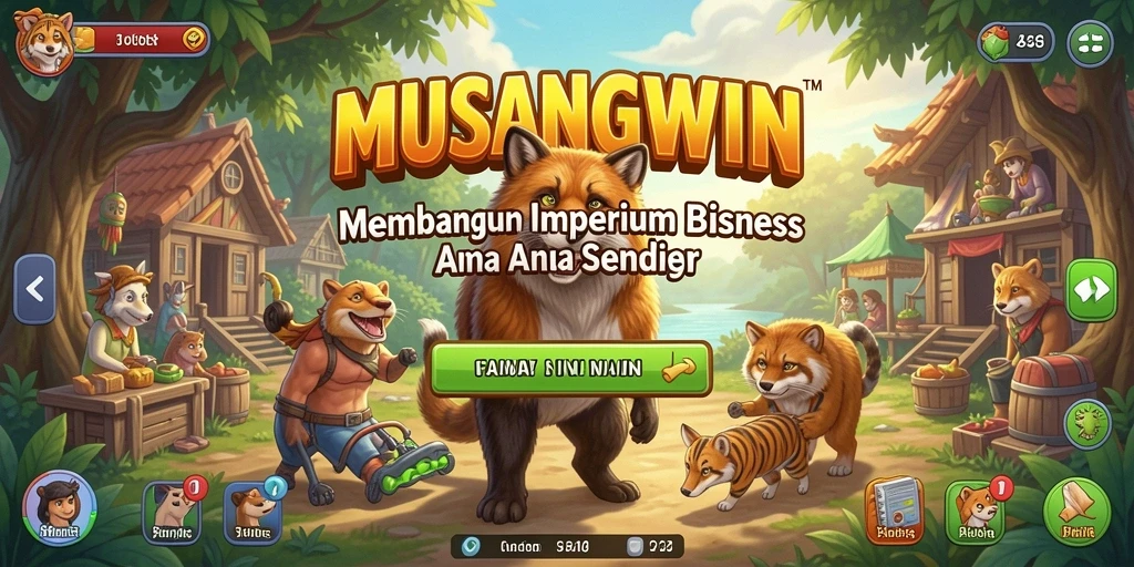 Tampilan gameplay Tycoon yang menarik dan dinamis.