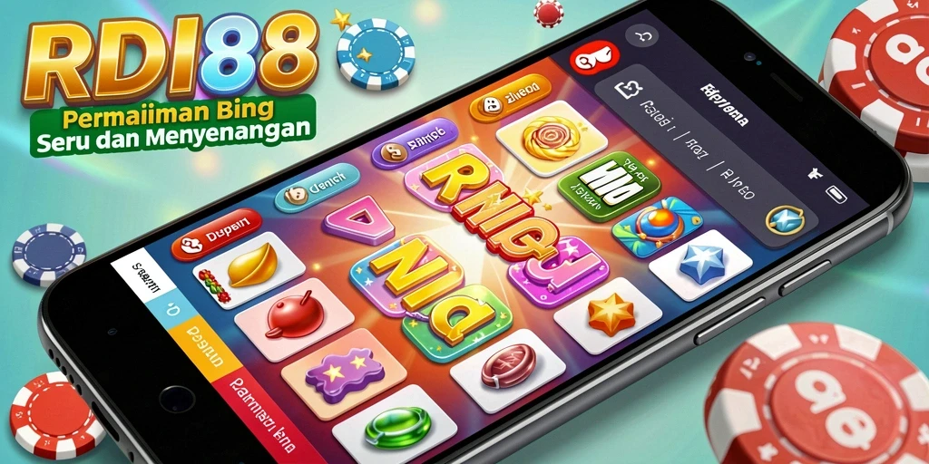 Tampilan gameplay RDI88 yang menarik dan seru saat bermain Bingo.