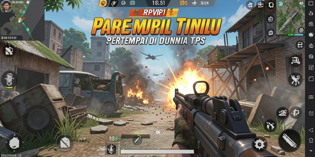 Tampilan gameplay RPVIP1 yang intens dan strategis.