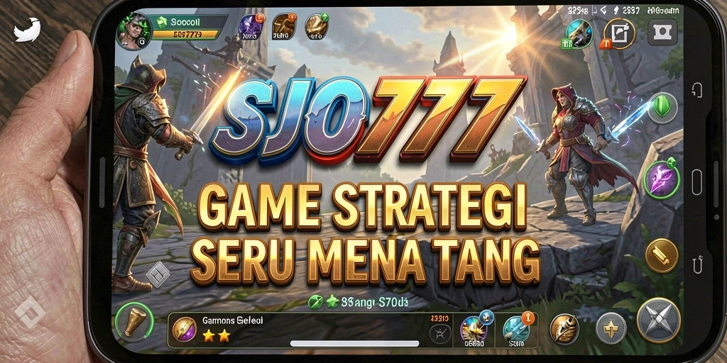 Tangkapan layar SJO777 menampilkan aksi strategi intens.
