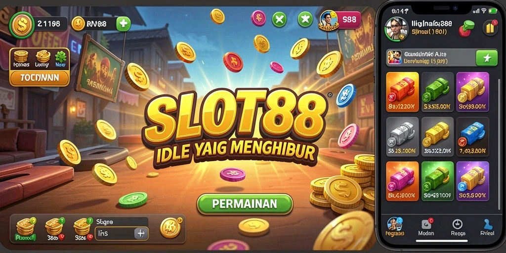 Tampilan gameplay SLOT88 yang mengasyikkan dan santai.