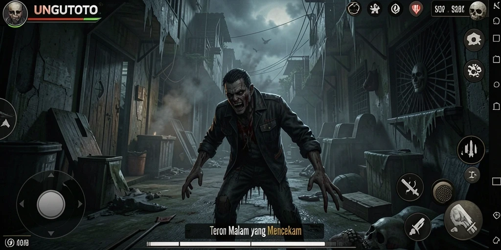 Gameplay menyeramkan dari UNGUTOTO yang penuh ketegangan.